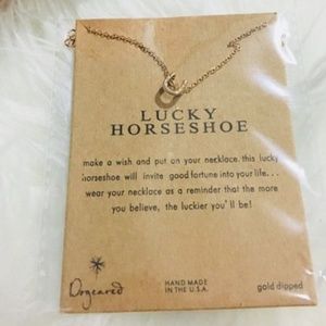 "Lucky Horseshoe" necklace